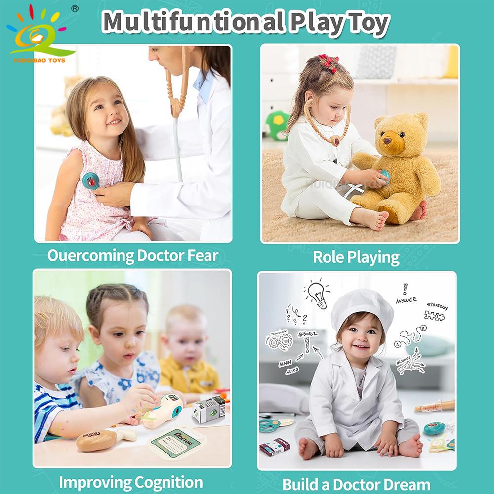 Medical Table Equipment Set Children's Toy  Includes Simulated Exquisite Props  Simulated Doctor Game Parent-Child Interaction