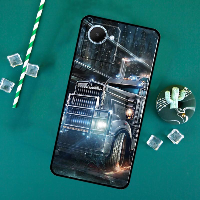 Heavy Truck Car For Realme 15 Pro GT7 GT6 10 11 12 13 14 Pro Plus C55 C71 C67 C63 C61 C53 C35 C65 C75 Case