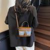 Niche Plaid Bag Women's 2025 New Spring and Summer Versatile Messenger Bag Fashionable Portable Box Small Square Bag