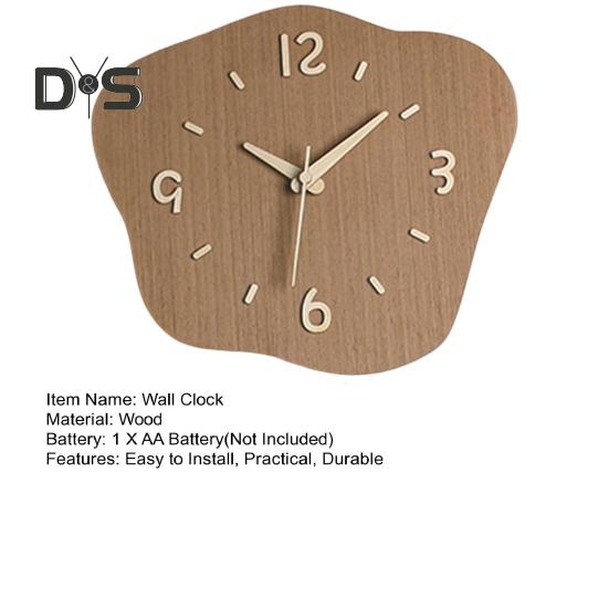Decorative Clock High Precise Easy To Install Cloud Shaped Battery Powered Non-Ticking Silent Wall Clock