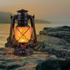 2025 Cross-border LED Atmosphere Desk Lamp Retro Flame Horse Lantern