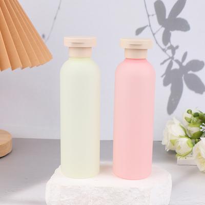 200ML Plastic Shampoo Shower Gel Foaming Soap Dispensers Refillable Bottles Flip Lotion Bottles
