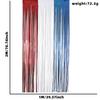 Red White Bright And Blue Independence Day Decorative Streamer Curtains For Atmosphere Party