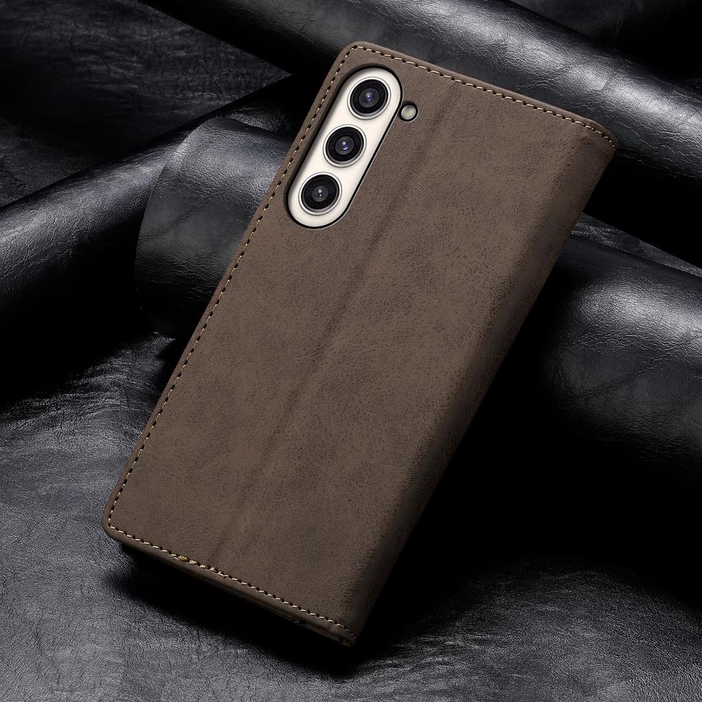 Flip Leather Case For Samsung Galaxy S24 Ultra S23 S22 S21 FE S10 Plus A15 A35 A55 A05S A25 5G Card Solt Wallet Phone Cover Etui