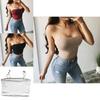 Stylish Women's Striped Crop Top Bustier With Soft And Breathable Fabric For Summer