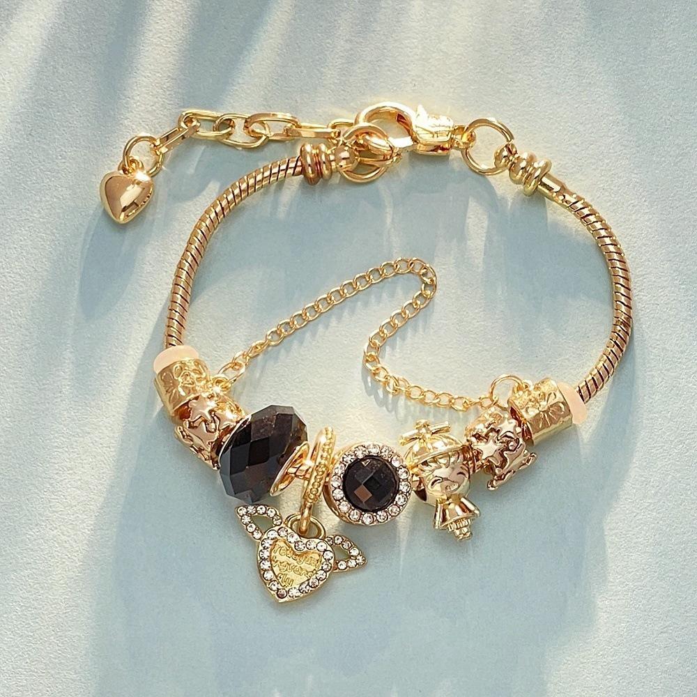 Panjia Ängelvinge DIY Avtagbart Armband – Justerbart Armband i Ins-stil