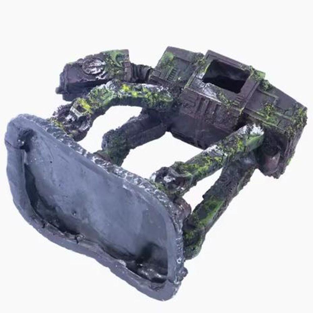 Micro-landscape Robot Dog Aquarium Tank High Imitation Machine Dog Ornament  for Aquarium Decor