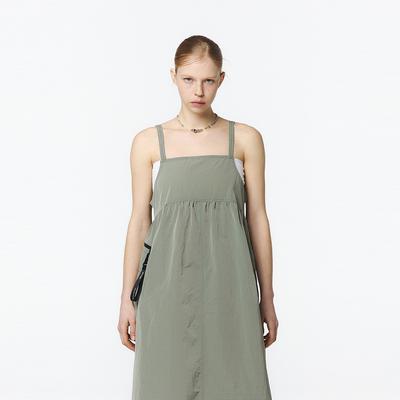 OFFROAD Women'S Rib Over Dress (Ash Olive)_5L42811