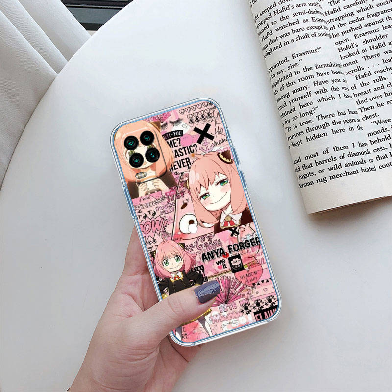 IR26 Spy X Anya Forger Family Case for Motorola E22S E7 G6 G7 G8 G9 Plus Power Play G10 G20 G04 E30 E40 E22 E20 E13 E15 G22 G23 G05 G75 G35 G55