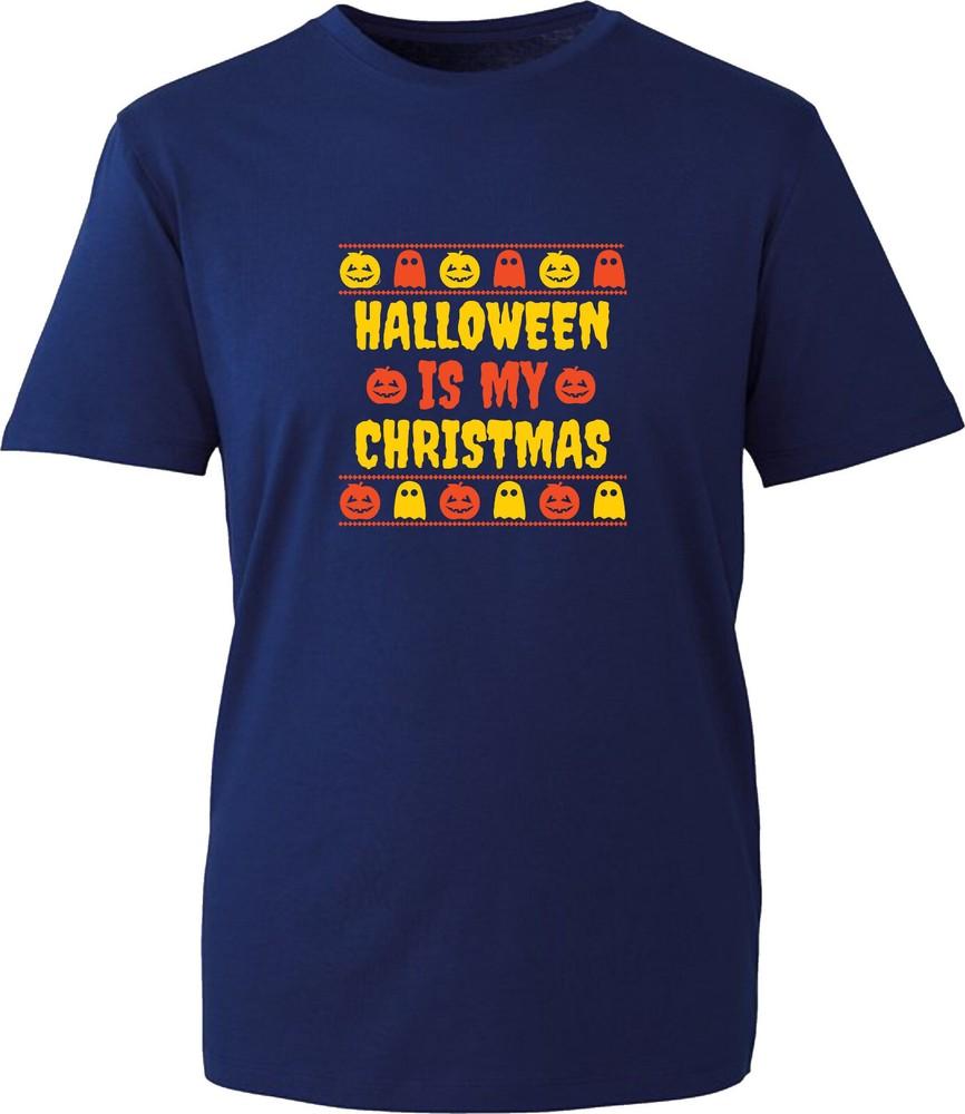 Halloween Is My Christmas Tshirt Funny Halloween Spooky Month Horror Scary Top S