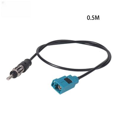 FM AM Stereo Radio Antenna Car Replacement FAKRA-Z To CAR Cable 0.5m/1m for Vehicle Audio Signal with Metal Connector