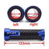 Dla Yamaha MT07 MT 07 MT-07 2014-2021 7/8'' 22MM CNC Motocyklowe Gripy Kierownicy Gumowe Gripy Manetki Akcesoria Motocyklowe
