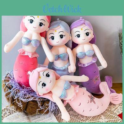 Kawaii Mermaid Stuffed Toy Super Soft And Cuddly Plush Doll For Girls Gifts