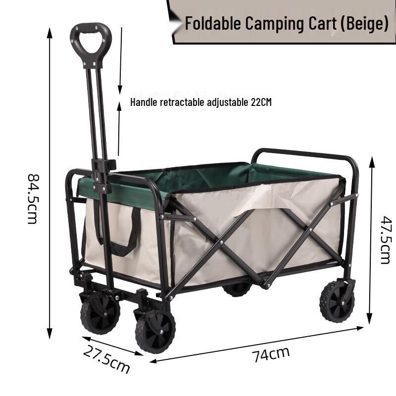OEING Foldable Outdoor Utility Wagon