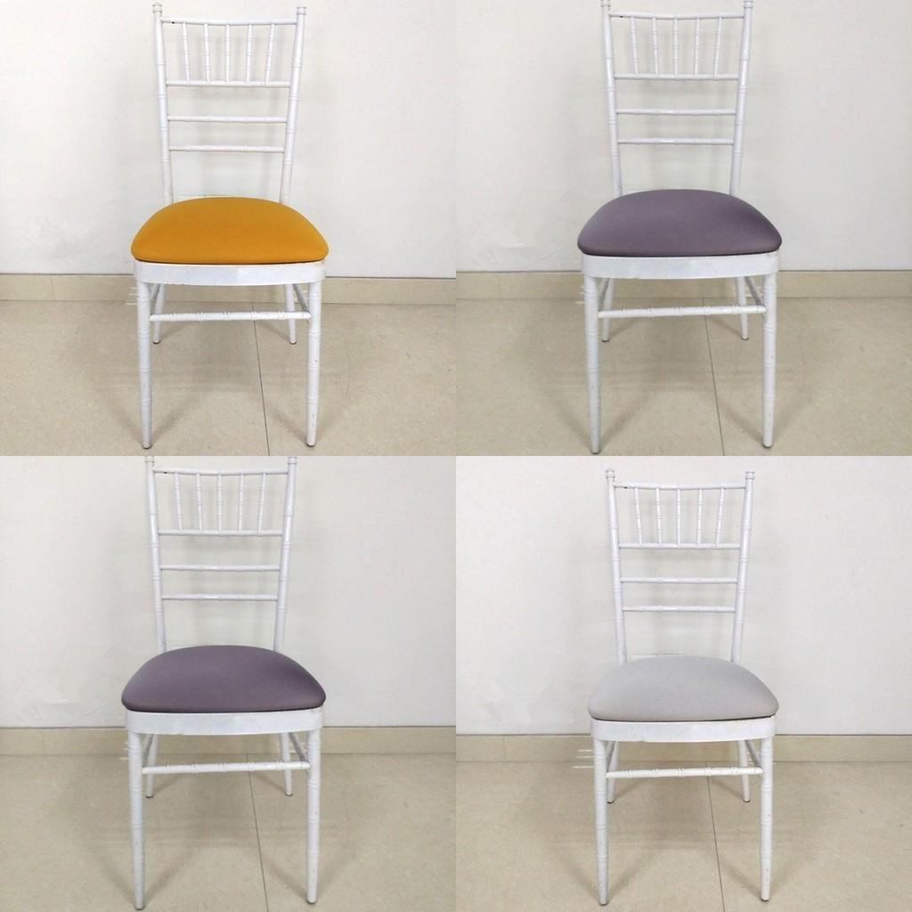 Strapazierfähiger Polyester und Elasthan Abnehmbarer Elastischer Stretch Stuhlsitzbezug in verschiedenen Stückzahlen