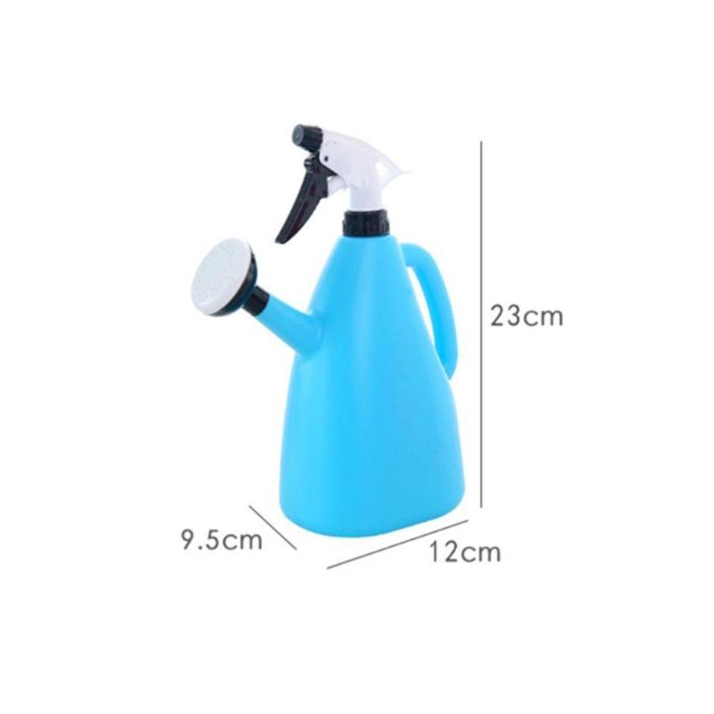 Pressure Spray Water Kettle, Plastic Garden Plants Watering Can Pot, Gardening Supplies 1L Adjustable 2 In 1 Flower Sprayer Home