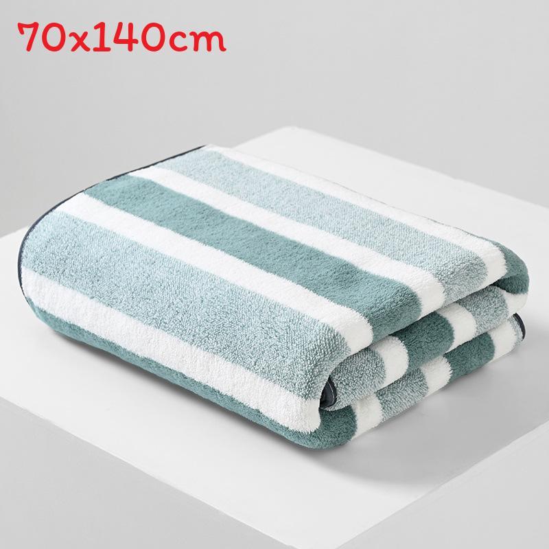 Bath Towel Wrap Coral Fleece Thick Large Absorbent Home Use For Face And Body