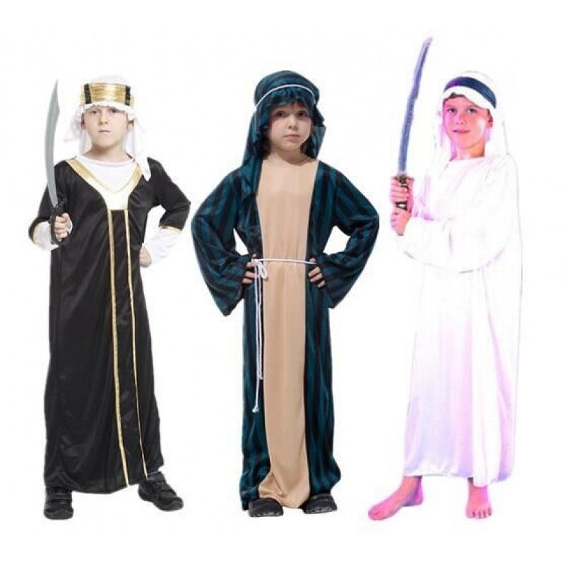 Middle Childrens Delightful Eastern Prince Outfit In Soft Polyester For Boys Girls And