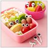 Plastic Fruit Toothpick Lovely Eye Cartoon Forks Bento Decorative Tableware Food Picks Fish Fork Dessert