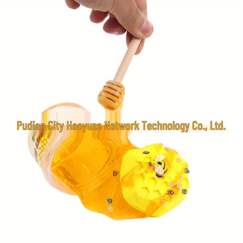Honey Slime Crystal Clay Set: DIY Decompression Toy for Kids