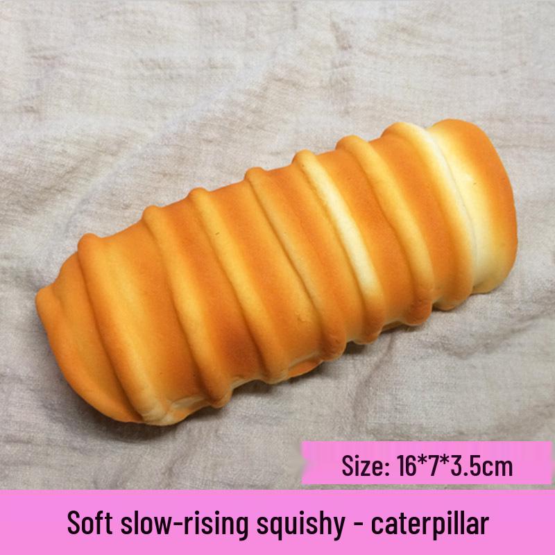 Большая ароматизированная мягкая игрушка-хлеб для снятия стресса