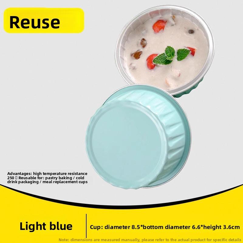 

Специализированные фольгированные миски для бытовых высокотемпературных аэрофритюрниц 125pcs синий