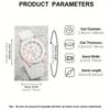 2 Stück/Set Mode Einfaches Set Uhren Luxus Herren Damen Silikonband Quarz Uhr für Business Casual Armband Armbanduhr
