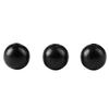 Ebony Buddha Beads: DIY Vajra Star Moon Bodhi Bracelet with 18 Loose Seeds