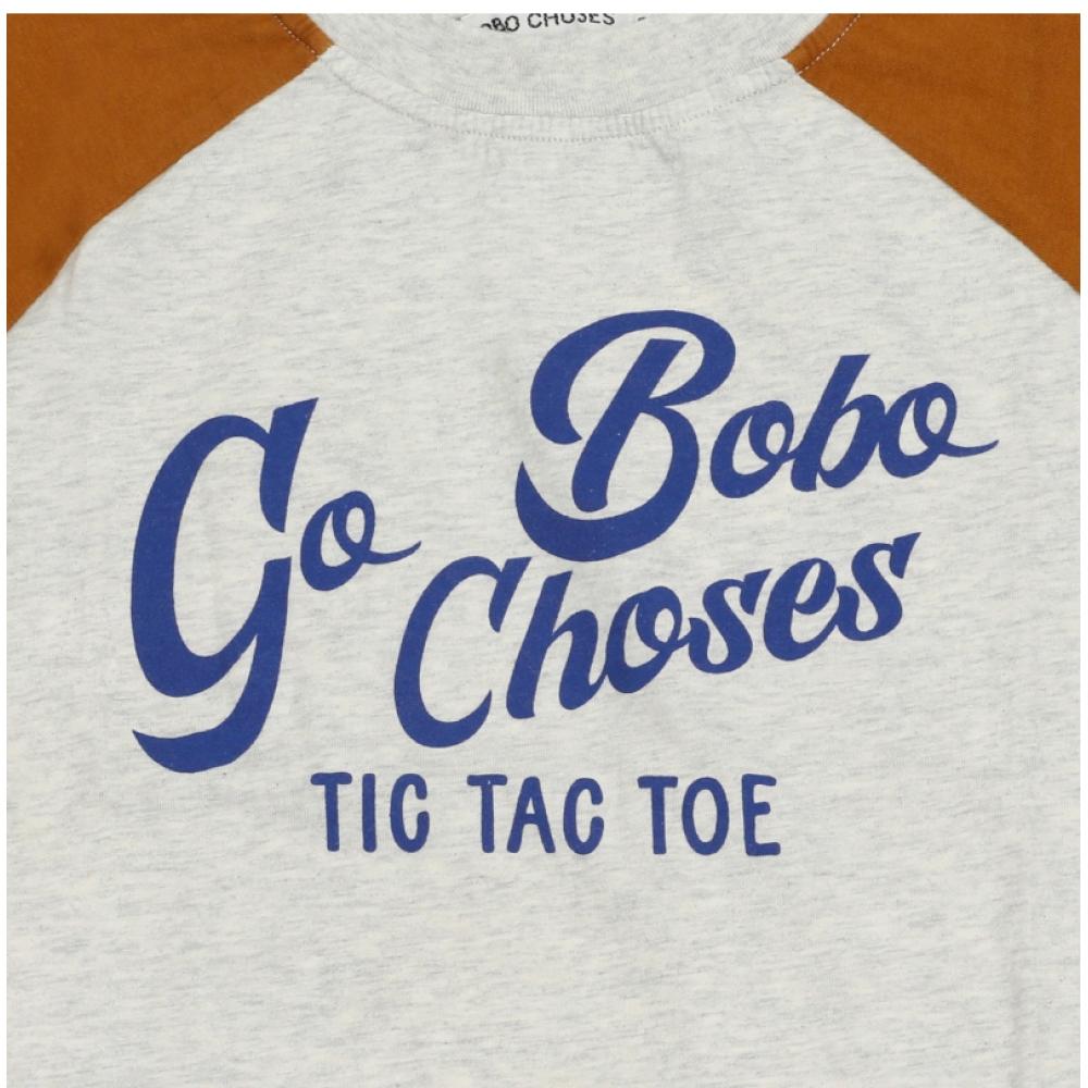 Bobo Shoes High Bobo Raglan Kids Long Sleeve Tee B225ac019