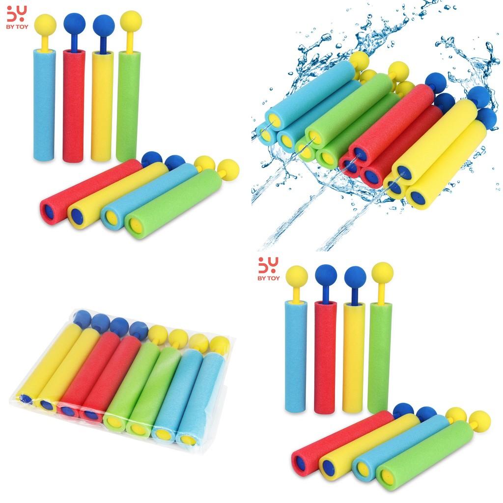 Neue Sommer Eva Ausziehbare Wasserpistole für Kinder Mini Schaumstoff Wasserblaster Spielzeug für Outdoor-Spaß