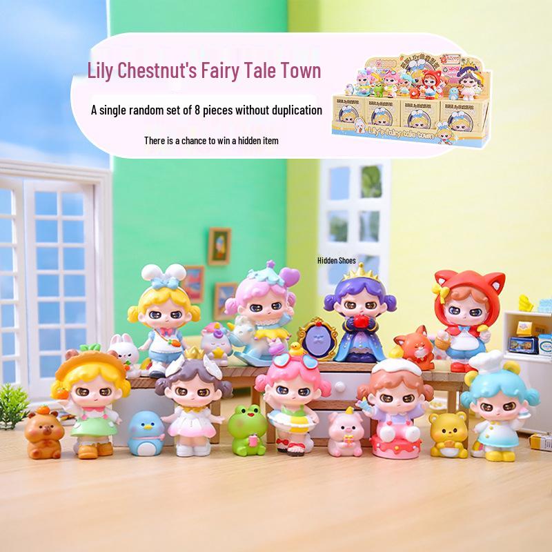 Mythische Tier-Serie: Antike neunschwänzige Fuchs Blind Box Figur zur Schlafzimmerdekoration