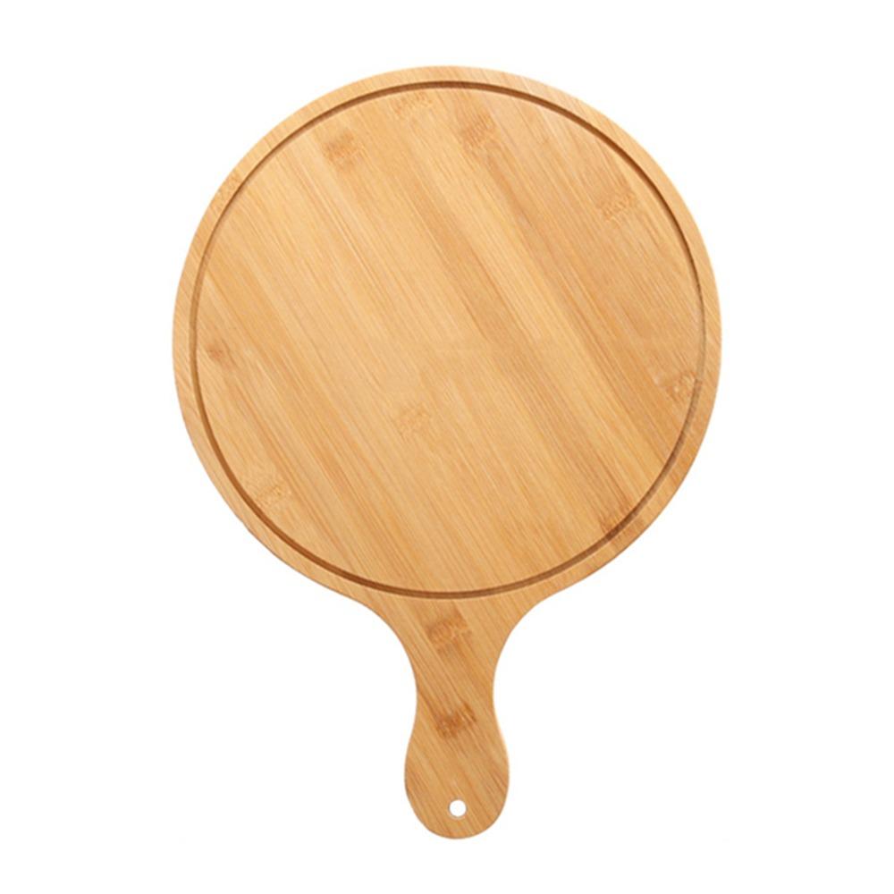 Durable Bread Serving Board Bamboo Pizza Making Peel Practical Wooden Pizza Paddle  Kitchen Tools