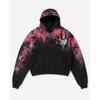 Mens Vintage Distressed 3D Printed Star Floral Oversized Hoodie Casual Streetwear Sweatshirt