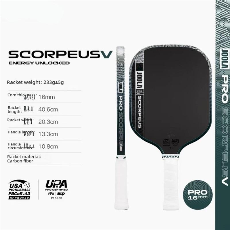 5th Gen Thermoformed Carbon Pickleball Paddle 16mm Dynamic Energy Core High Performance Competition Racket