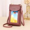 Women's Crossbody Touchscreen Phone Bag: Multifunctional Wallet & Small Shoulder Pouch