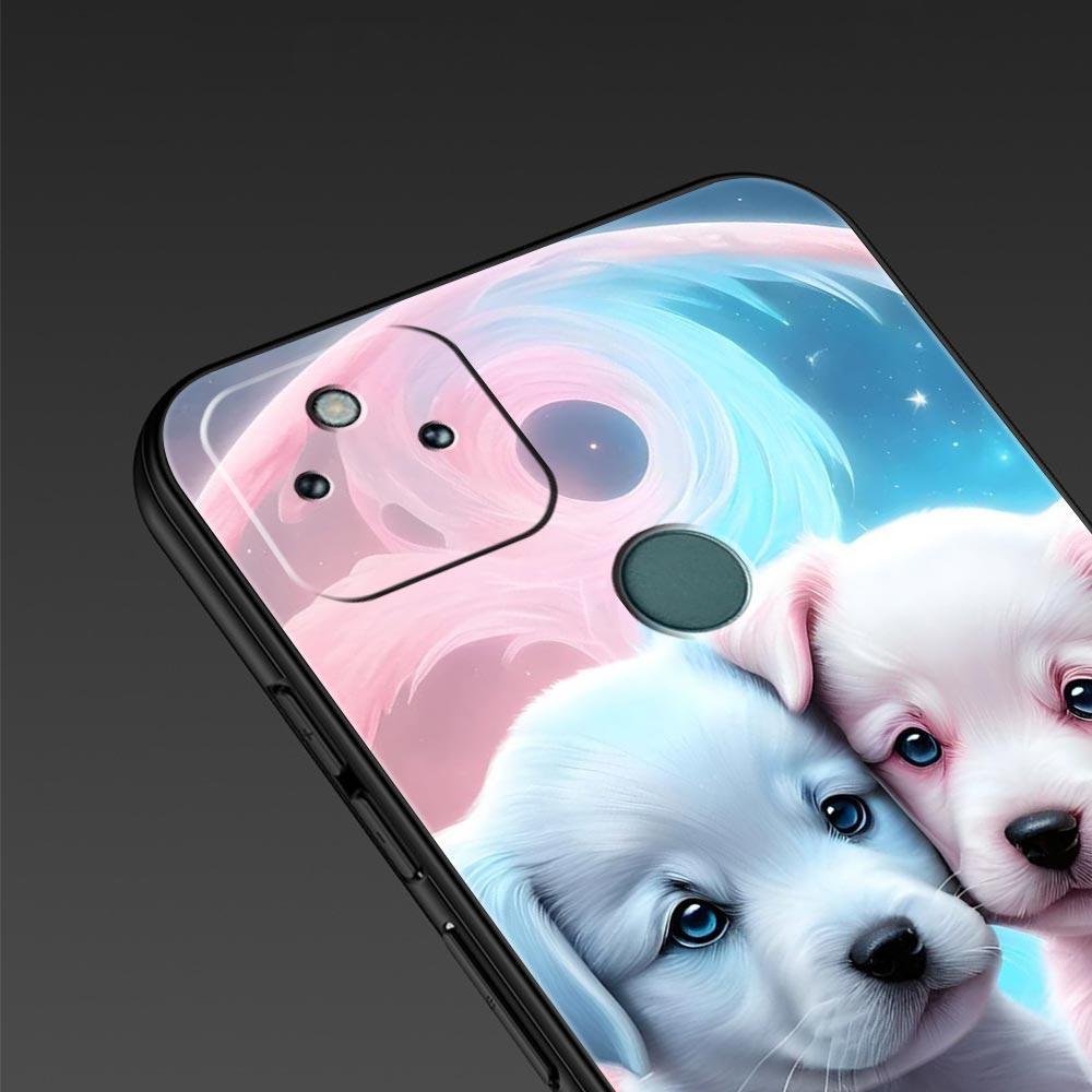 Cute Little Dog Phone Case Cover for Google Pixel 10 9 8 7 6 9A 8A 7A 6A Pro Shockproof Soft TPU 9 Pro XL Shell Capas Fundas Bag