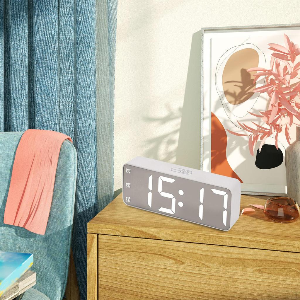 LED Alarm Clock with Voice Activation And Date Indicator