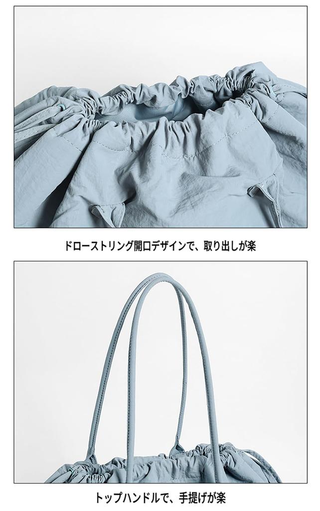 Drawstring Tote Bag for Women and Shoulder Large Shoulder Casual FLB182 [FANGLI] Men, Bag, Water-repellent, Lightweight, Capacity, Oversized, Bag,