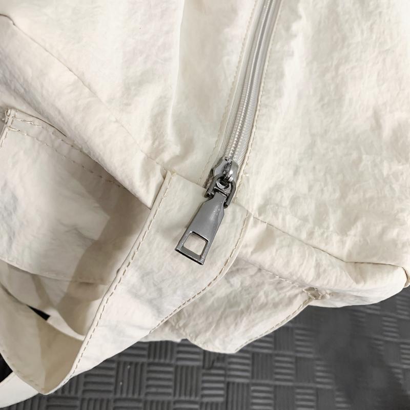 Geantă de nailon Geanta de damă, de culoare solidă, de umăr