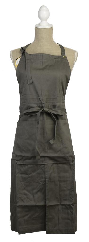 Friends Hill Long Apron Average Gray