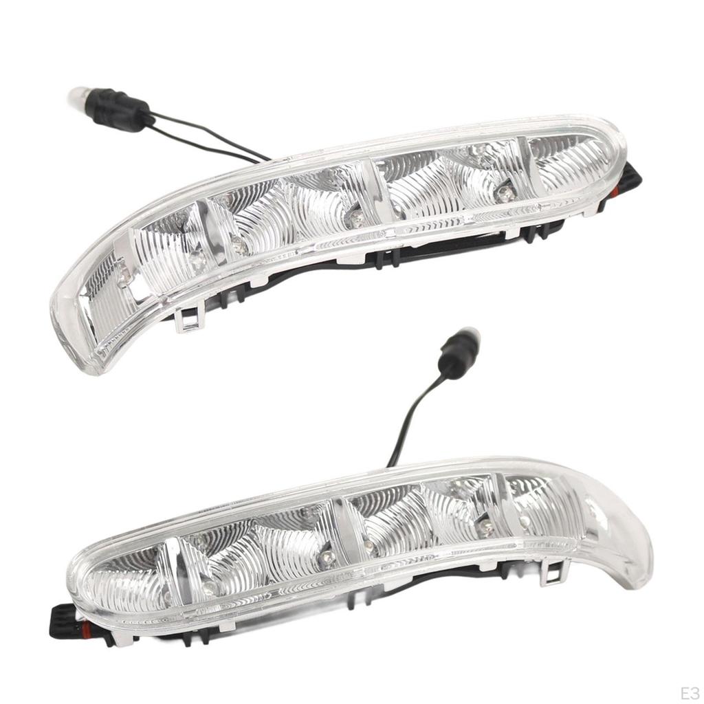 Rearview Side Mirror Turn Light Direct Replaces, Premium Assembly Easily Install Indicator Lamp for