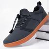 New Men's Wide Barefoot Canvas Sneaker 2024 Fashion Flats Soft Zero Drop Sole Wider Toe Light Weight Fashion Sneakes Big Size 47