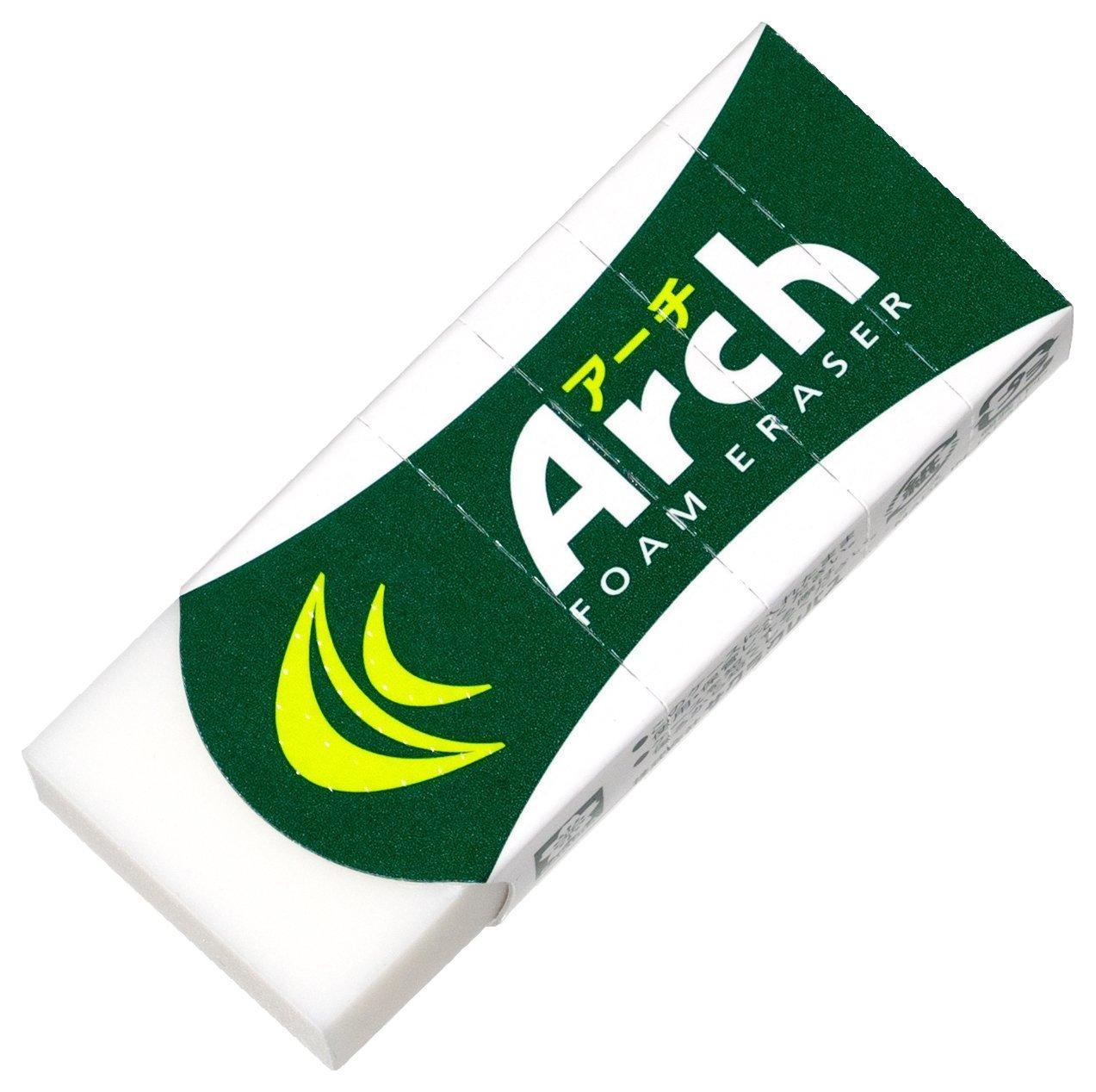 Sakura Arch Evolved Foam Eraser White 5-Pack белый