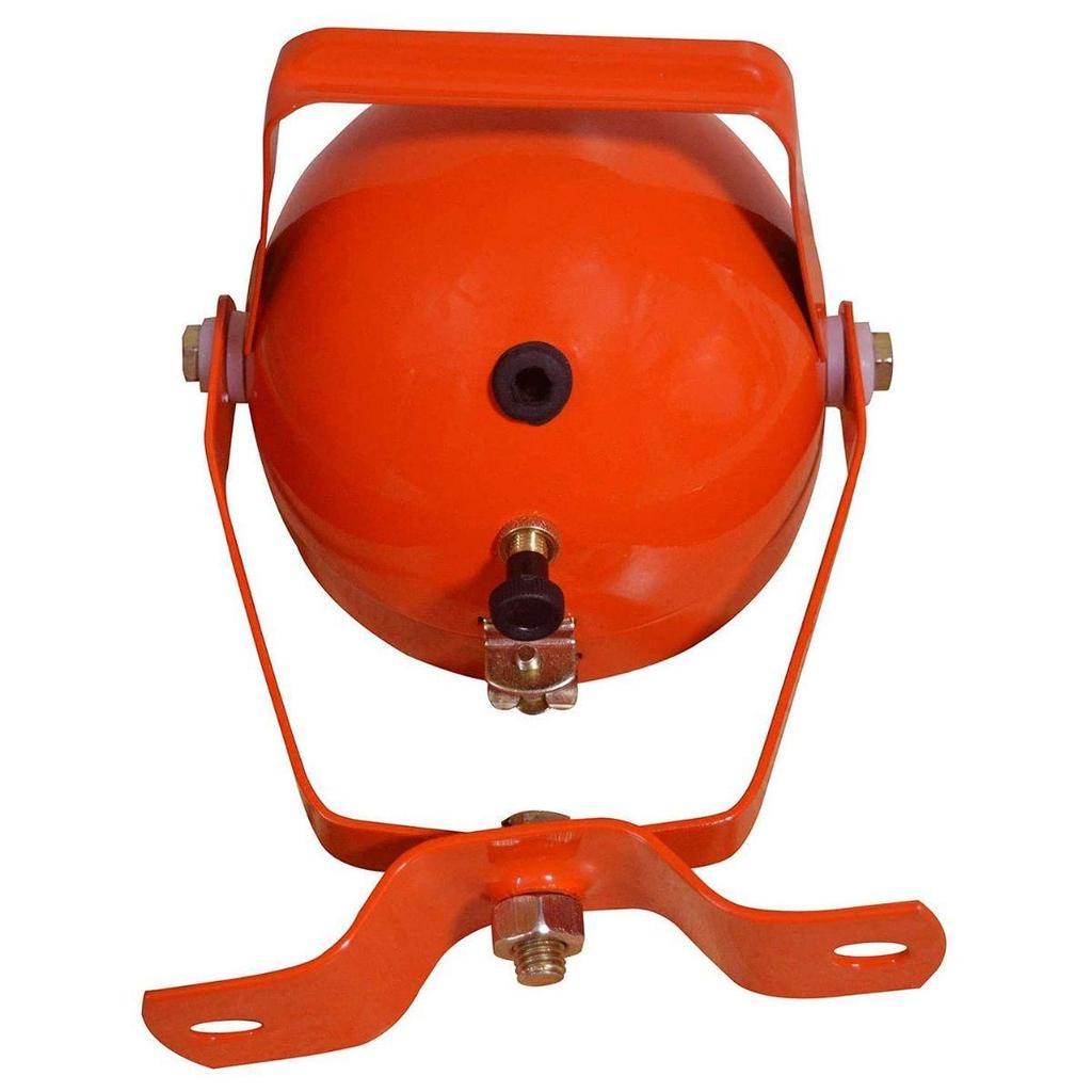 Small Orange Work Lamp Assembly with 12V Bulbs | Suitable for Massey Ferguson Tractor, Other Tractors, Combine, Earthmovers & Heavy Equipment Pack 2