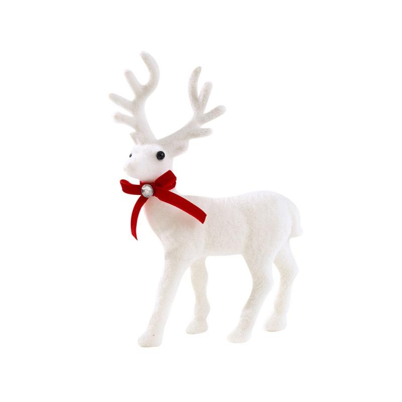 

10/13/15CM Christmas Artificial Plush Reindeer Decoration Xmas Tree Elk Hanging Ornaments Navidad Home Decor New Year 2025 Gifts 1Pcs