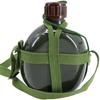 Aluminum Military Army Flask Wine Water Bottle Cooking Cup With Shoulder Strap Hiking Kettle Outdoor Tools 2L/3L