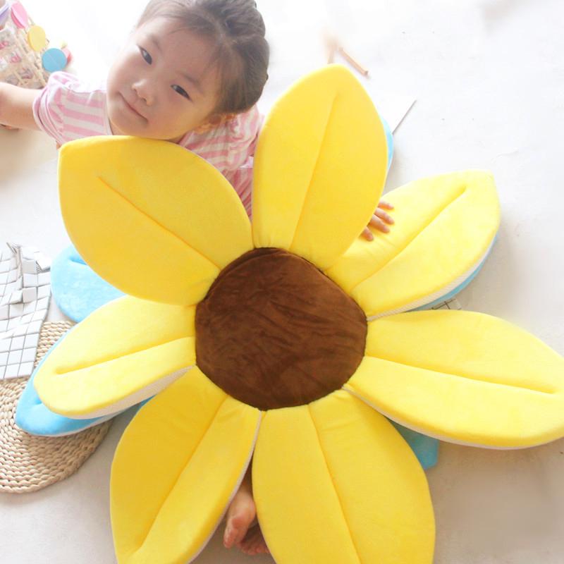 Buy Newborn Mat Bathing Tub Cushion Baby Take Shower Flower Pocket Bath Flower Pad at affordable
