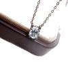 Sterling Silver S925 Aquamarine Bull Head Necklace, Earrings & Open Ring Set