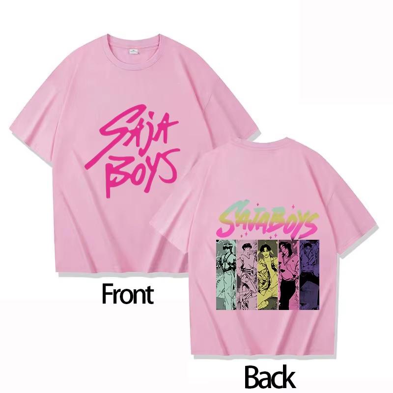 

Children s Clothing KPOP Demon Autumn and Winter Outfit Cotton Men s T-shirt Short Sleeve Comfortable Adult Top S-3XL Y2K 4XL