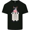 A Cow Holding a Snellen Eye Chart Glasses Unisexs Light Cotton TShirt